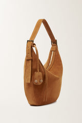 Fabiana Filippi Maxi Suede Hobo Bag in Sienna Vancouver. Shop Online or in Store.
