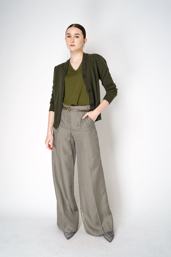 Fabiana Filippi Mini Calfskin Belt in Loden Green Vancouver. Shop Online or in Store. 
