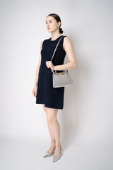 Fabiana Filippi Suede Mini Hand Bag in Grey Vancouver. Shop Online or in Store.