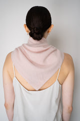 Fabiana Filippi Wool Cashmere Sequined Knit Poncho Shrug in Pastel Rose Vancouver. Shop Online or in Store.