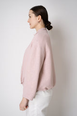 Herno High Neck Sequined Bomber Jacket in Pink Vancouver. Shop Online or in Store.