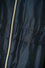 Herno Techno Taffetta Long Hooded Parka in Navy Vancouver. Shop Online or in Store.