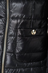 Herno Ultra Light Technology Goose Down Padded Coat in Black Vancouver. Shop Online or in Store.