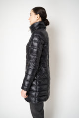 Herno Ultra Light Technology Goose Down Padded Coat in Black Vancouver. Shop Online or in Store.