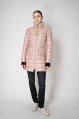 Herno Ultralight Technology Goose Down Padded Coat in Bubblegum Pink Vancouver. Shop Online or in Store.