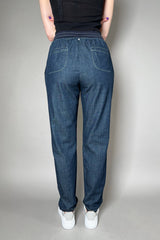 Lorena Antoniazzi Denim Look Jogger Pants - Ashia Mode - Vancouver
