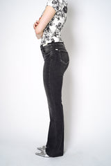 L'Agence Ruth High Rise Boot Cut Jeans in Washed Black Vancouver. Shop Online or in Store.