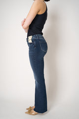 L'Agence Sneeki Low-Rise Straight-Leg Jean in Blue Vancouver. Shop Online or in Store.