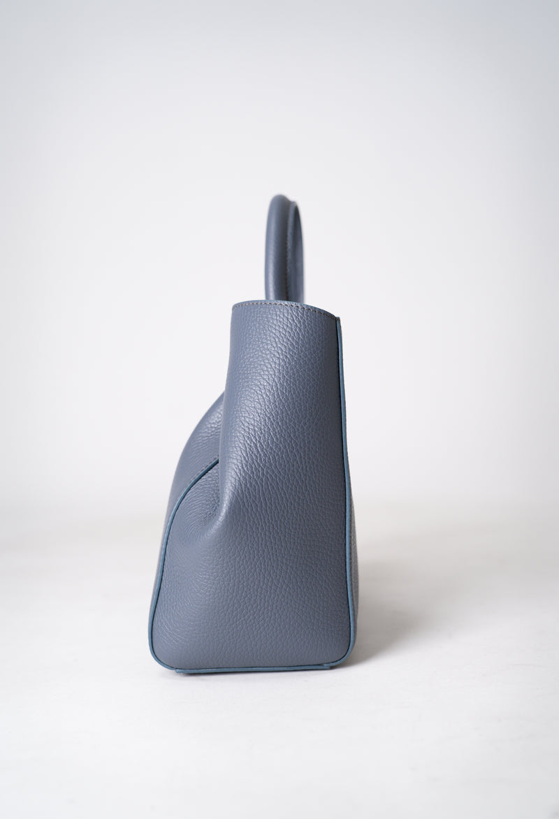 Lorena Antoniazzi Boat Shoulder Bag in Petrol Blue Vancouver. Shop Online or in Store