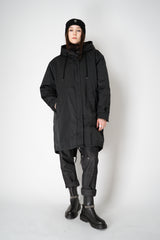Lorena Antoniazzi Double Layer Ultimate Winter Hooded Parka in Black Vancouver. Shop Online or in Store.