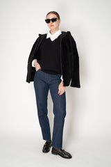 Lorena Antoniazzi High Waisted Mom Jeans in Mid Blue Wash Vancouver. Shop Online or in Store.