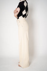 Lorena Antoniazzi Mid Rise Wide Leg Jeans in Vanilla Vancouver. Shop Online or in Store.