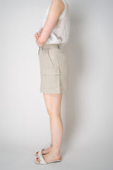 Lorena Antoniazzi Ramie Cargo Shorts in Clay Vancouver. Shop Online or in Store.