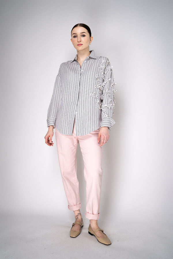Lorena Antoniazzi Tapered Jeans in Light Pink Vancouver. Shop Online or in Store