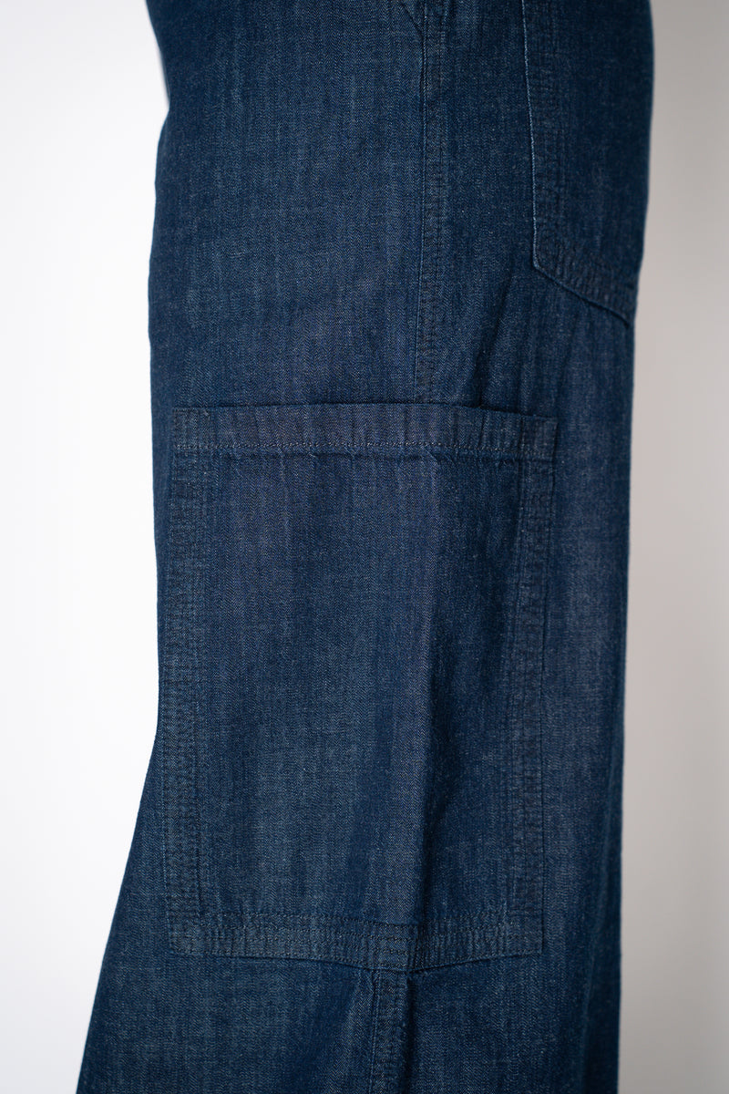 Lorena Antoniazzi Wide Leg Cotton Blend Cargo Jeans Vancouver. Shop Online or in Store