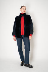 Lorena Antoniazzi Wool Cashmere Knit Turtleneck Pullover in Lollipop Red Vancouver. Shop Online or in Store.