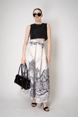 Lunatica Milano Short Matelasse Top in Black Vancouver. Shop Online or in Store.