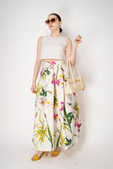Lunatica Milano Short Matelasse Top in Ivory Vancouver. Shop Online or in Store.