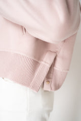 Manzoni 24 Loro Piana Wool Cashmere Flannel Bomber Jacket in Rose Vancouver. Shop Online or in Store.