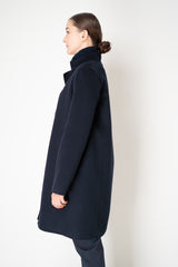 Manzoni 24 Wool Cashmere Loro Piana Coat in Navy Vancouver. Shop Online or in Store.
