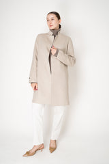 Manzoni 24 Wool Cashmere Loro Piana Coat in Oat Vancouver. Shop Online or in Store.
