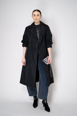 Peter O. Mahler Crash Trench Coat in Black