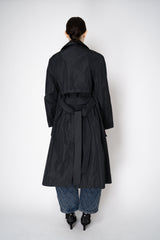 Peter O. Mahler Crash Trench Coat in Black