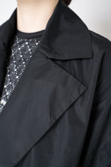 Peter O. Mahler Crash Trench Coat in Black
