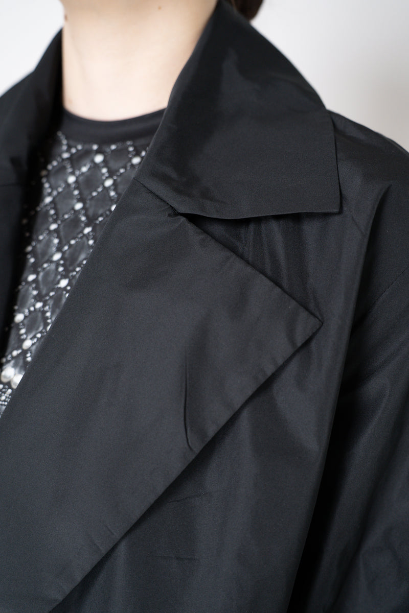Peter O. Mahler Crash Trench Coat in Black