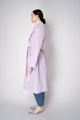 Peter O. Mahler Crash Trench Coat in Lilac