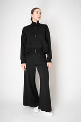 MeiMeiJ Stretch Viscose High Rise Pull-On Trousers in Black Vancouver. Shop Online or in Store.
