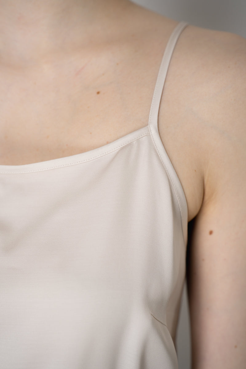 Peserico Feather Weight Rayon Camisole in Gold Vancouver. Shop Online or in Store.