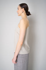 Peserico Feather Weight Rayon Camisole in Gold Vancouver. Shop Online or in Store.