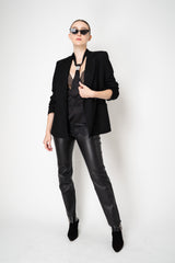 Peserico Filo Diamante Tie in Black
