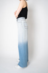 Peserico Long Wide Leg Jeans in Gradient Print Vancouver. Shop Online or in Store.