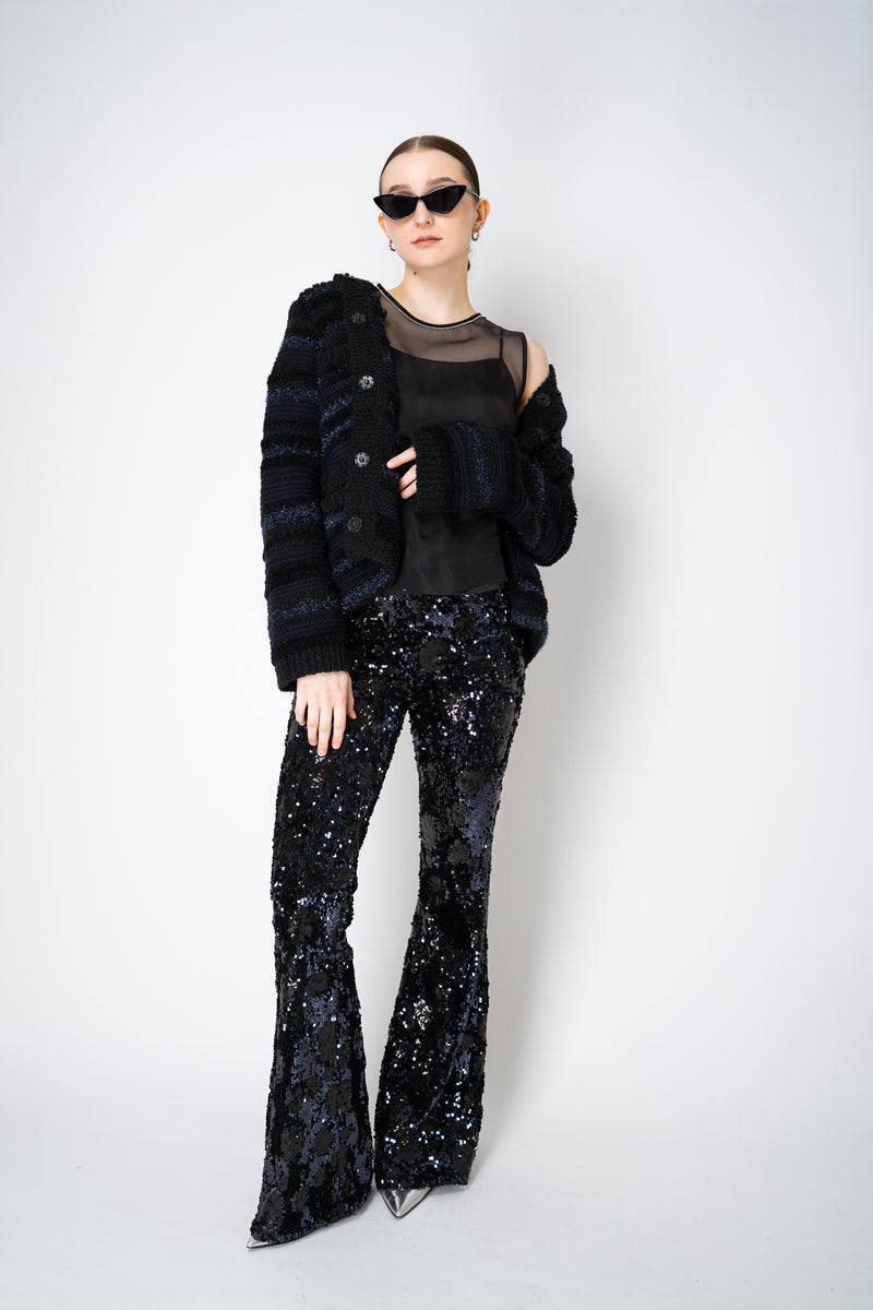 Peserico Silk Organza Sleeveless Top with Camisole Slip in Black Vancouver. Shop Online or in Store.