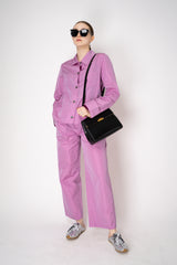 Peter O. Mahler A-line Crash Overshirt with Cuffed Sleeves in Pink Vancouver. Shop Online or in Store.