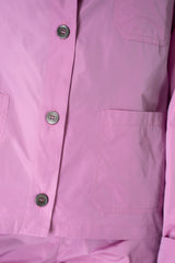 Peter O. Mahler A-line Crash Overshirt with Cuffed Sleeves in Pink Vancouver. Shop Online or in Store.