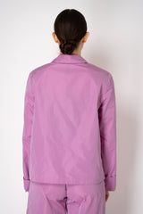 Peter O. Mahler A-line Crash Overshirt with Cuffed Sleeves in Pink Vancouver. Shop Online or in Store.
