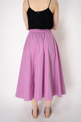 Peter O. Mahler A-line Crash Skirt with Contrasting Zipper Detail in Pink Vancouver. Shop Online or in Store.