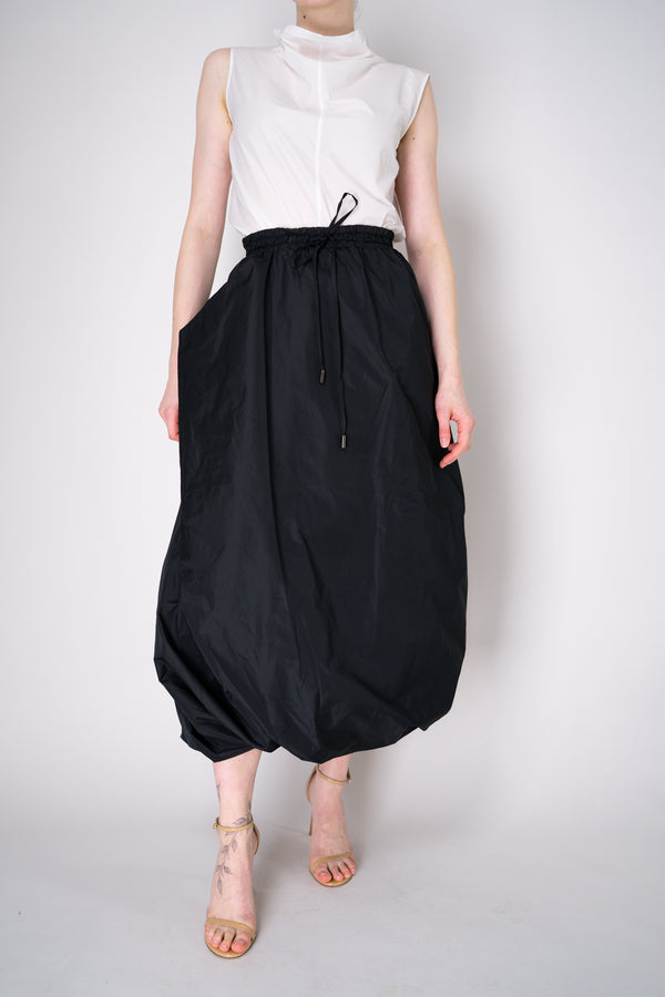 Peter O. Mahler Crash Balloon Style Maxi Skirt in Black Vancouver. Shop Online or in Store.