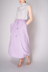 Peter O. Mahler Crash Balloon Style Maxi Skirt in Lilac Vancouver. Shop Online or in Store.