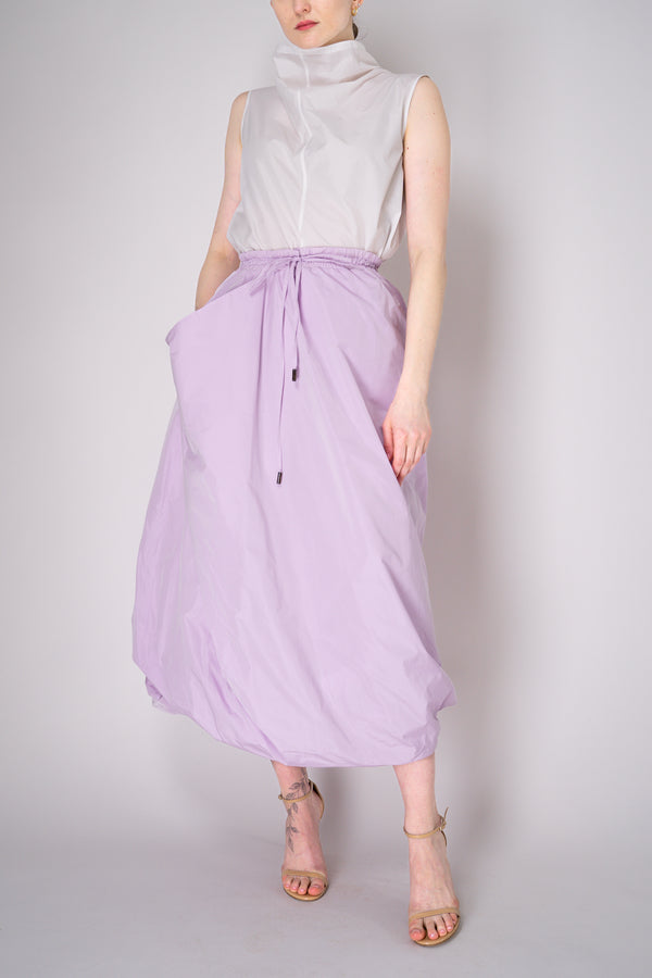 Peter O. Mahler Crash Balloon Style Maxi Skirt in Lilac Vancouver. Shop Online or in Store.