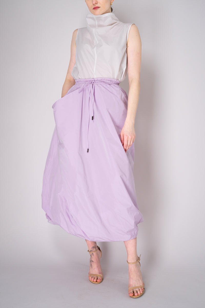 Peter O. Mahler Crash Balloon Style Maxi Skirt in Lilac Vancouver. Shop Online or in Store.