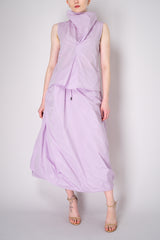 Peter O. Mahler Crash Balloon Style Maxi Skirt in Lilac Vancouver. Shop Online or in Store.