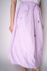 Peter O. Mahler Crash Balloon Style Maxi Skirt in Lilac Vancouver. Shop Online or in Store.