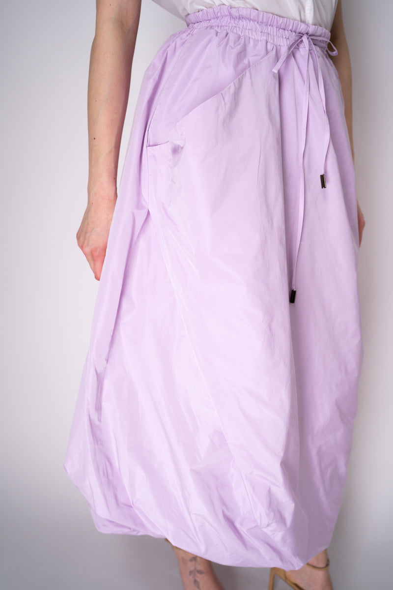Peter O. Mahler Crash Balloon Style Maxi Skirt in Lilac Vancouver. Shop Online or in Store.
