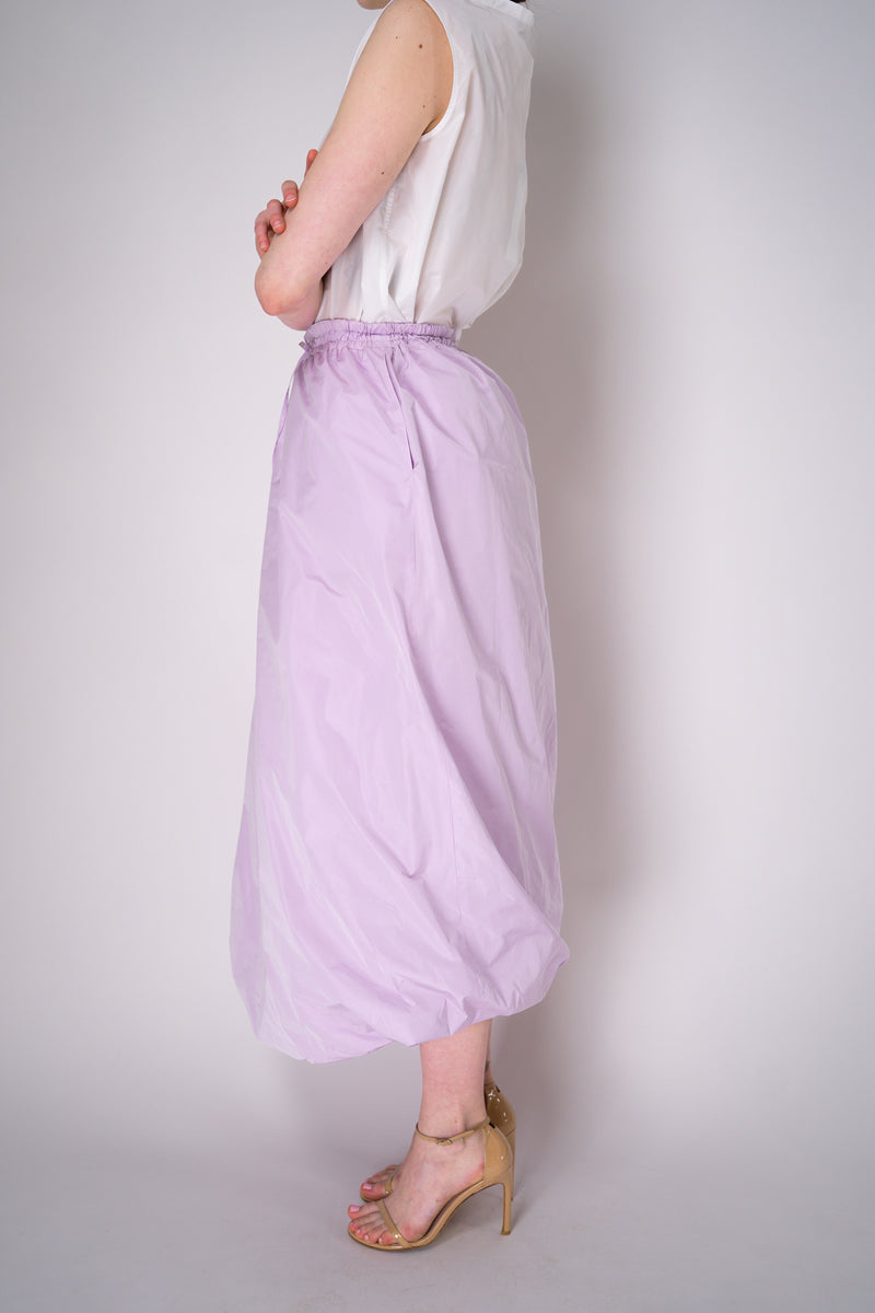 Peter O. Mahler Crash Balloon Style Maxi Skirt in Lilac Vancouver. Shop Online or in Store.