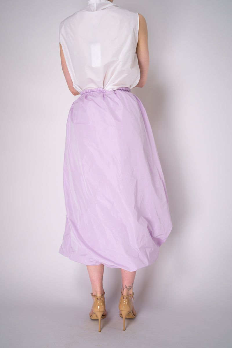 Peter O. Mahler Crash Balloon Style Maxi Skirt in Lilac Vancouver. Shop Online or in Store.