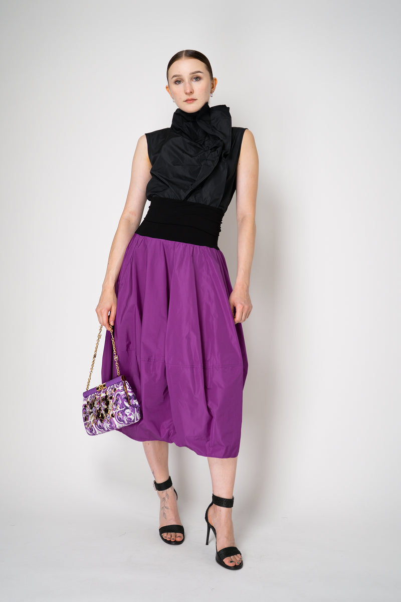 Peter O. Mahler Crash Ruffled Sleeveless Top in Black Vancouver. Shop Online or in Store. 